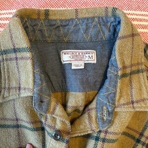 Wallace & Barnes Plaid Shirt